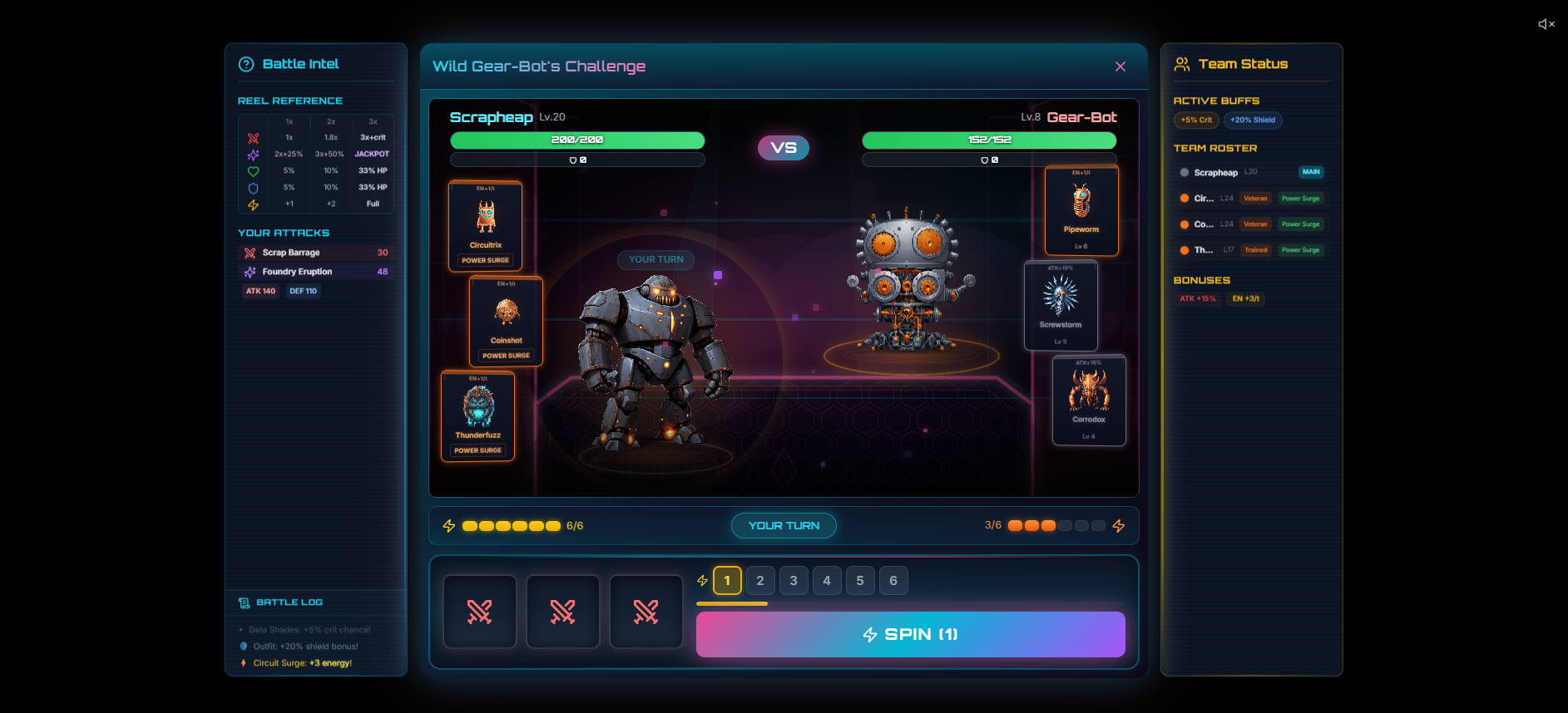 Token-mon arena battle