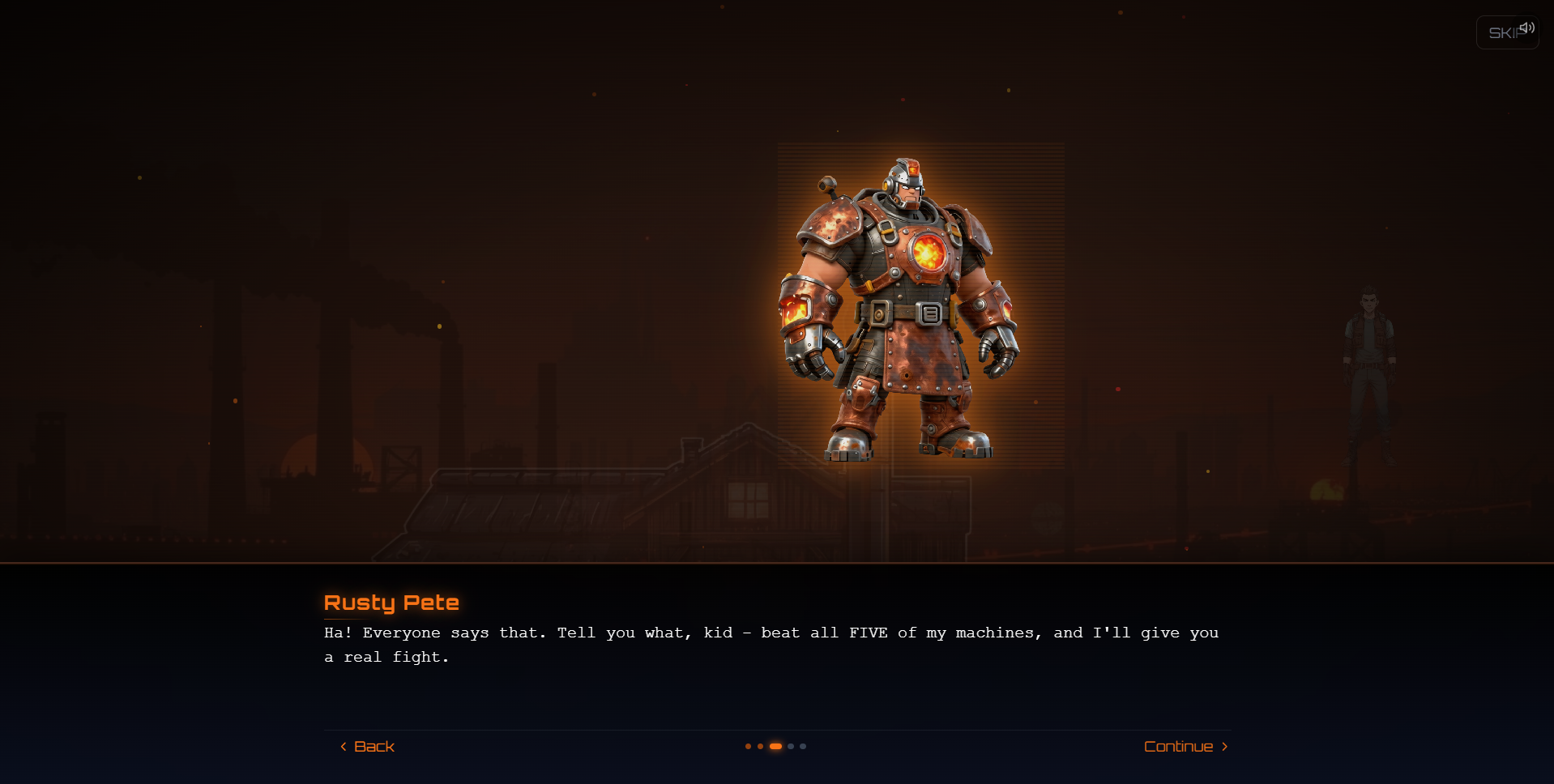 Token-mon boss cutscene