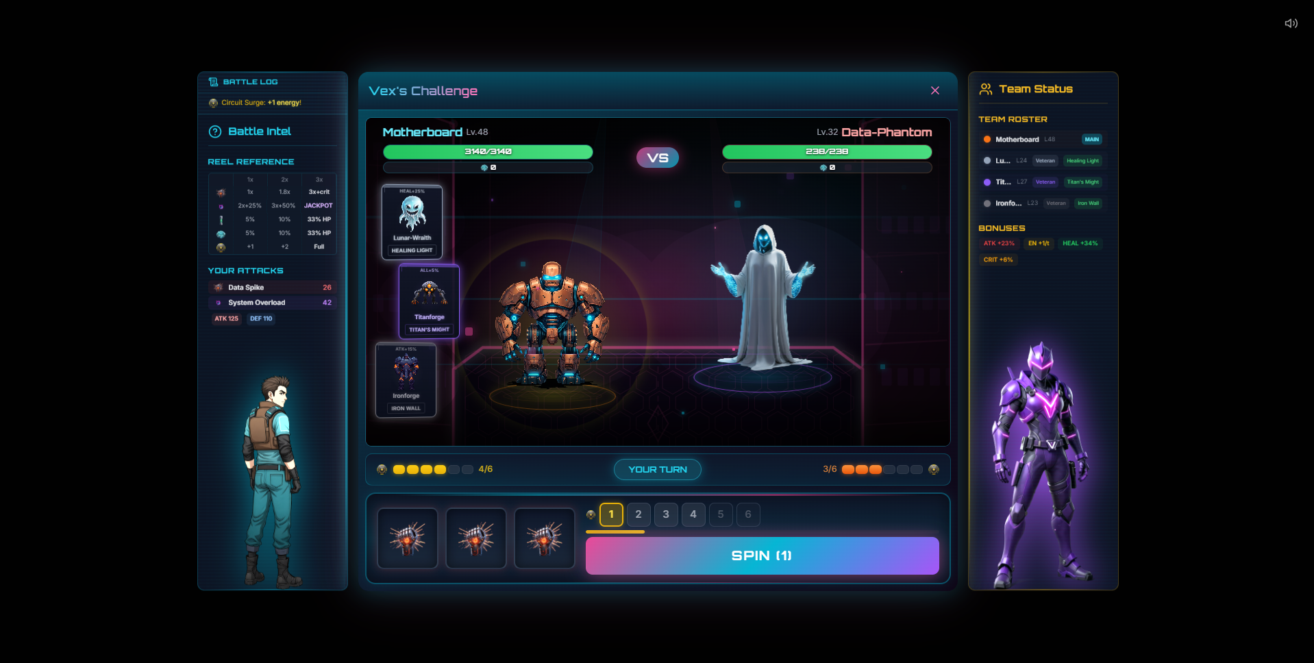 Battle Preparation vs Vex